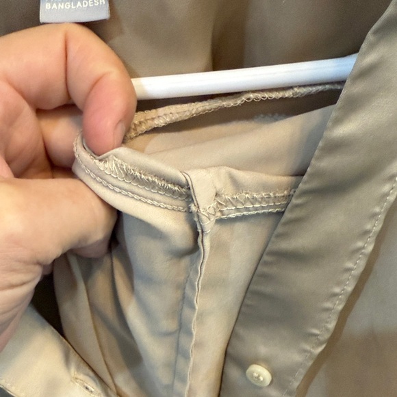 H&M Light Gold Blouse - Picture 14 of 16